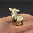 thumbnail image 5 of Figura de perro a prueba de óxido, símbolo fino de cobre, escultura de perro alegre grabada vívidamente para escritorio, 5 of 5