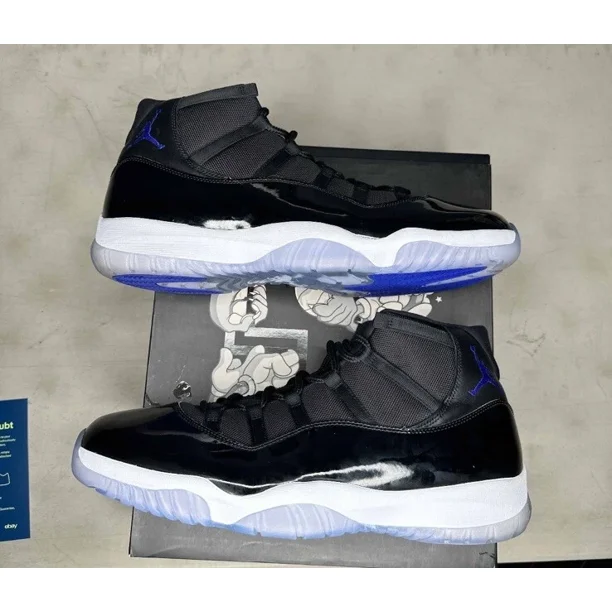 Ni - ke Size 18 - Ni - ke Air Jordan 11 Retro Space Jam Mens 378037 003 Worn 1x OG ALL