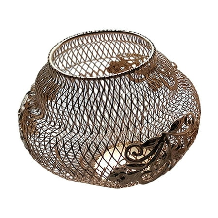 

Iron Wire Lampshade Ceiling Pendant Light Shade for Bar Dining Room Teahouse