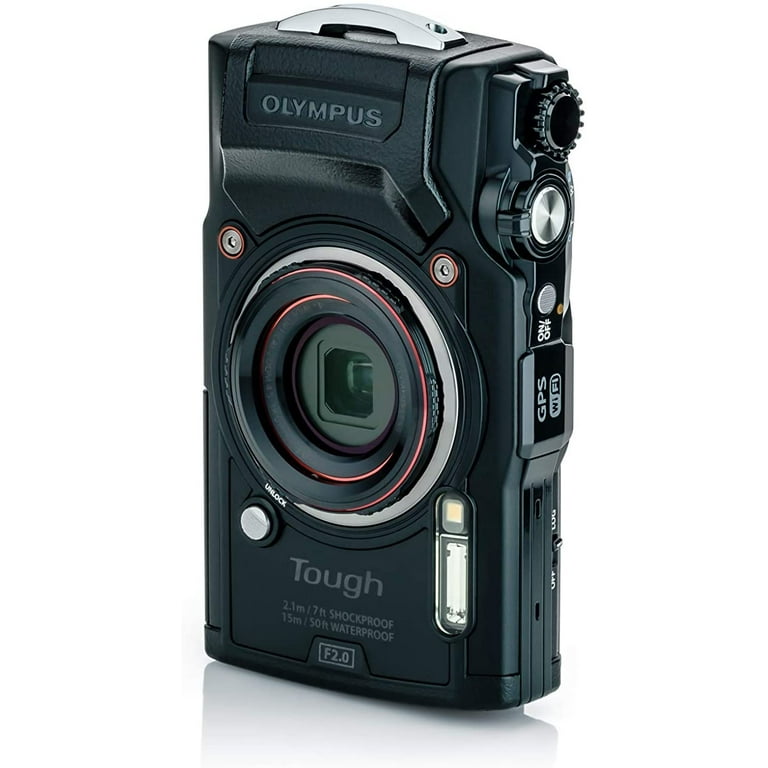 美品　OLYMPUS Tough TG-6 Olympus Tough TG-6 Waterproof Camera, Red, Refurbished, 4K