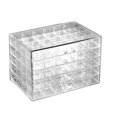 thumbnail image 1 of maskred 120 Grids Decoration Organize Box Transparent Empty Art Display Holder Case Beauty Tool, 1 of 6