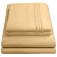 thumbnail image 2 of Microfiber 1800 Count 4 Piece Bed Sheet Set Soft Deep Pocket, 2 of 3