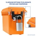 thumbnail image 2 of Sheffield Ammo & Utility Storage Box, Orange, 2 of 10