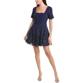 Milly womens Colette Sequins Beaded Mini Dress, 10, Black - Walmart.com