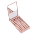 thumbnail image 6 of Portable Travel Makeup Brush Set, Lightweight and Portable with Safe Non-Irritating Skin Brushes, Complete Function Cosmetic Brushes for Professional-Looking Makeup Application, 6 of 8