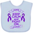 thumbnail image 3 of Inktastic Chiari Malformation Keep Calm Fight On Boys or Girls Baby Bib, 3 of 4