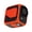 Orange color, variant on Wearable Waist Fan 6000mAh Portable Clip Fan Rechargable Cooling Fan ABS Texture