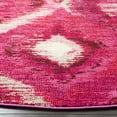 thumbnail image 3 of SAFAVIEH Monaco Sharyl Abstract Area Rug, Fuchsia/Cream, 6'7" x 6'7" Round, 3 of 5