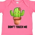thumbnail image 4 of Inktastic Cute Cactus Dont Touch Me Boys or Girls Baby Bodysuit, 4 of 5