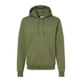 thumbnail image 1 of Champion Mens Powerblend Hooded Sweatshirt, XL, Fresh Olive, 1 of 4