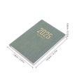 thumbnail image 4 of 1Pcs Mini Daily Planner Notebook Delicate Green Pu Paper For Christmas New Year Birthday Gifts, 4 of 9
