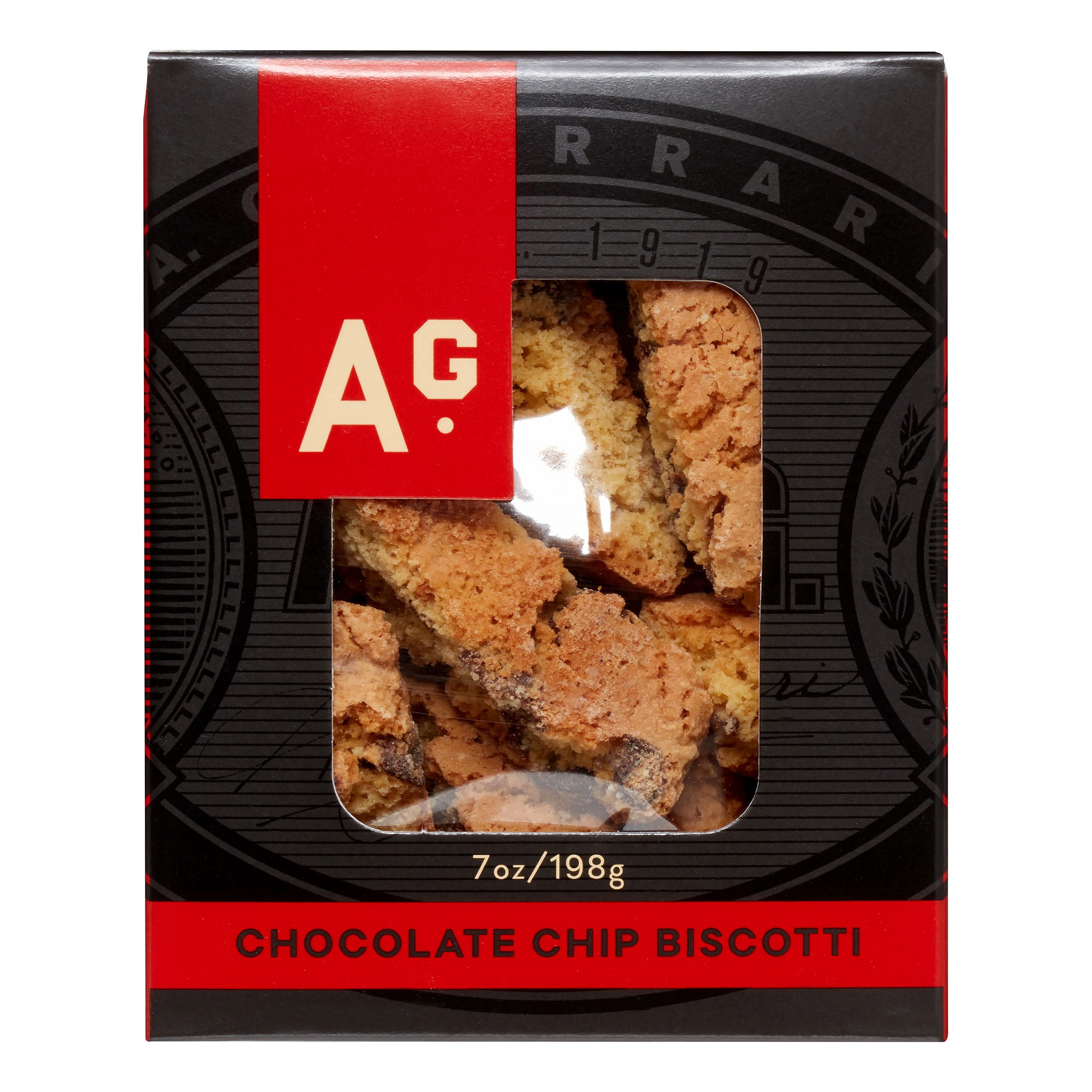 A.G. Ferrari Biscotti, Chocolate Chip, 7 Oz by A.G. Ferrari