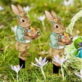thumbnail image 5 of Tyidzon Easter Garden Stakes, 10 Inch Colorful PVC Bunny Gnome Yard Signs for Easter Decoration Outdoor, Weatherproof Ground Insert Decor for Spring Courtyard Garden Party, 5 of 7