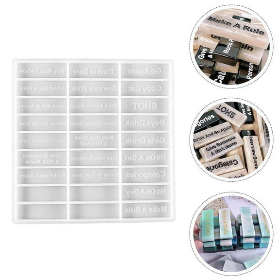 SEWCHICS Silicone Mold for DIY Projects NonStick Easy to and Separate White Color