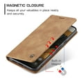 thumbnail image 2 of Decase for Google Pixel 9 Pro XL Case, PU Leather Wallet Case with Card Holder Slot and Magnetic Closure Flip Fold Shockproof Phone Case for Google Pixel 9 Pro XL,Brown, 2 of 10