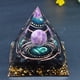 thumbnail image 4 of Generador de energía de chakra Reiki de cristal de pirámide de orgonita natural (Libra) Ehuebsd Libre de BPA, 4 of 6