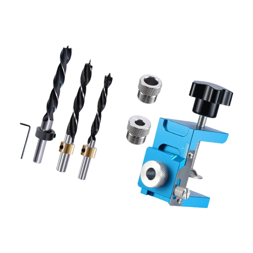 Furniture Connecting Hole Puncher Tool Cabinet Door Installation Jig Clamp For Woodworking Door Panel Installation Jig