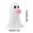 #3, variant on Halloween Pink Bubble Blowing Ghost Resin Figurine,Funny Cute Tabletop Indoor Decor for Party Bedroom Table Shelf Anniversary Birthday