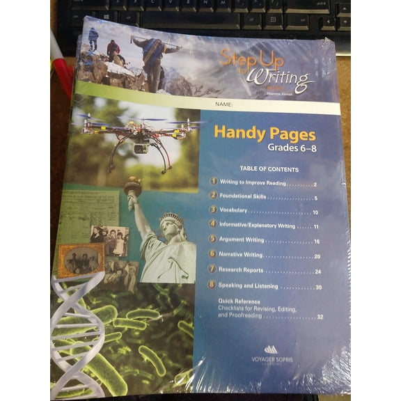 Pre-Owned Step Up to Writing Handy Pages Grade 6-8