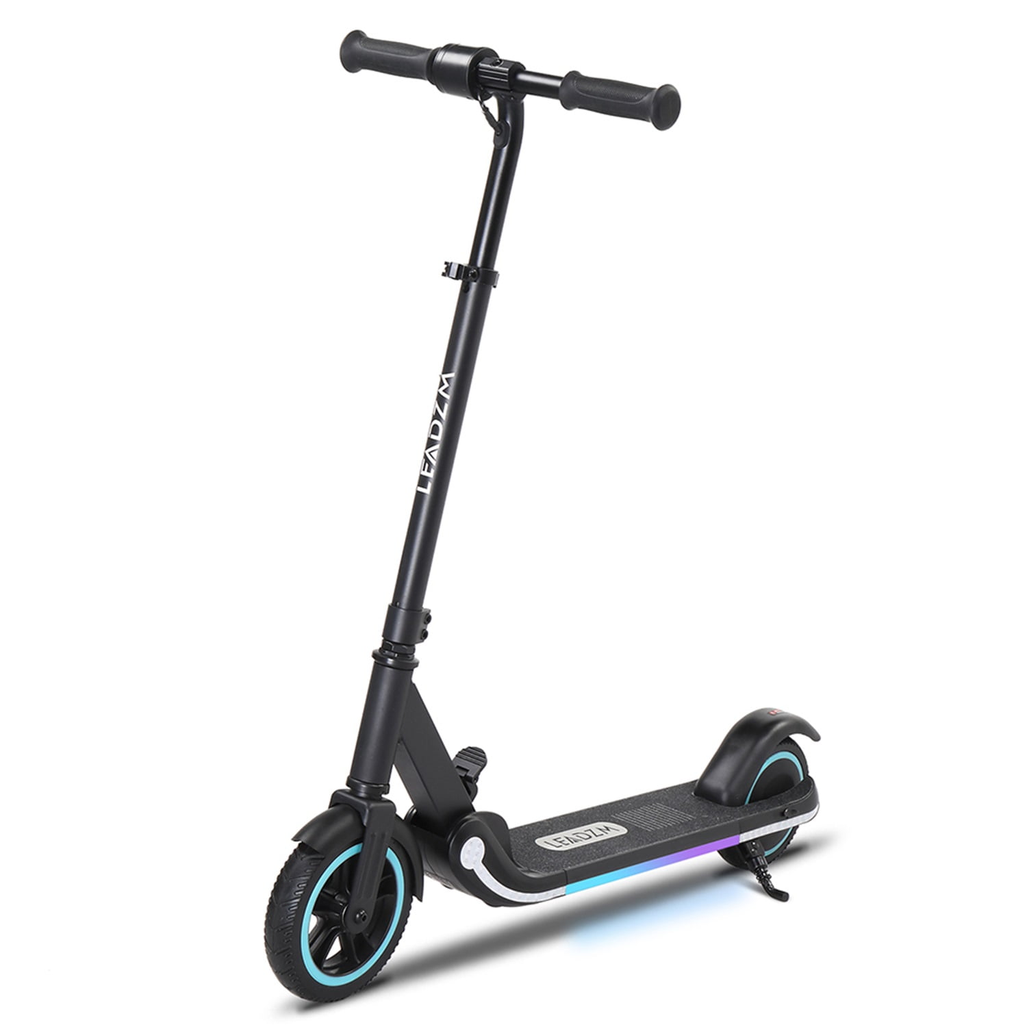 CIPACHO 33" Electric Scooter for Kids Aged 6-14, Hub Motor Max Speed 9.3 mph Ride Range 5 Miles, Kids Scooter with 3 Flashing LEDs, Black CIPACHO 33" Electric Scooter for Kids Aged 6-14, Hub Motor Max Speed 9.3 mph Ride Range 5 Miles, Kids Scooter with 3 Flashing LEDs, Black