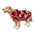 thumbnail image 7 of Dog Hoodie Pet Clothes Red Camouflage Sweater Sweatshirts Pullover Coat for Large Medium Dogs X-Large, 7 of 7
