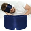 Eye Mask Men's Silk Sleeping Mask, Mulberry Silk Sleeping Mask and Eye Mask with Adjustable Velcro Strap, Blackout Eye Mask for Sleep Travel Yoga Napping