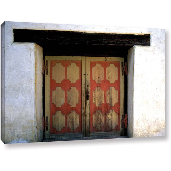 ArtWall Kathy Yates "Mission Door" Gallery-wrapped Canvas