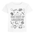 thumbnail image 3 of Gzbliryd Graphic T-Shirt White T Shirts Relaxed Fit Back To School Clothes Cute Casual Tops Summer T Shirts for Teens Boys Girls Cute Summer Tops Girl Summer Clothes (White,4-5 Years), 3 of 3