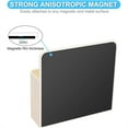 thumbnail image 5 of Magnetic Dry Erase Marker Holder 2 Pack White Wall Mount Whiteboard & Refrigerator Pen Organizer Plastic Stationery Storage Box for Office Home Metal Locker By HYG, 5 of 7