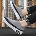 thumbnail image 5 of NOKIO Men'S Spring Breathable Soccer Shoes Spring Men'S Mesh Casual Trainers Men'S Casual Slip-On Sneakers Summer Fashion Men's One Foot Stirrup Sneakers Men's Mesh Cloth Comfortable Casual Shoes, 5 of 5