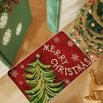 thumbnail image 5 of Kugisaki Christmas Welcome Doormat, No-slip Floor Mat Water Absorption Carpet, Winter Home Decor for Front Door Front Porch Entryway Bathroom, 5 of 6