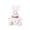 #-01B, variant on 7.5inch Shelf Bunny Plush Toy with Compact Size, Stuffed Animal Easter gifts, Portable Rabbit for Easter Decor, Desk Accents & Thoughtful Gifting (2 PCS)