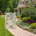 thumbnail image 5 of Mushrooms Leaves Garden Flag House Banner 28" x 40" Double Sided Outdoor Yard Decoration, 5 of 6
