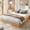 Pine wood color, variant on Wood Platform Bed Frame, Full Size Low Profile Bed Frame Without Headboard, Wood Slat Support, No Box Spring Needed, Easy Assembly
