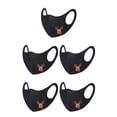 thumbnail image 1 of serony Christmas-Themed Cosplay Facial Mask Dustproof Elastic Ear Wearing Face Cover with Filter Type E F 5Set, 1 of 6