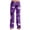 Purple, variant on Purple 2026 Lounge Pj Bottoms Wide Leg Sleep Pant Halloween Cosplay Cute Pajama Pants Classic Trousers Gifts for Adults, Theme Parties, Costume Parties,Dress-Up S