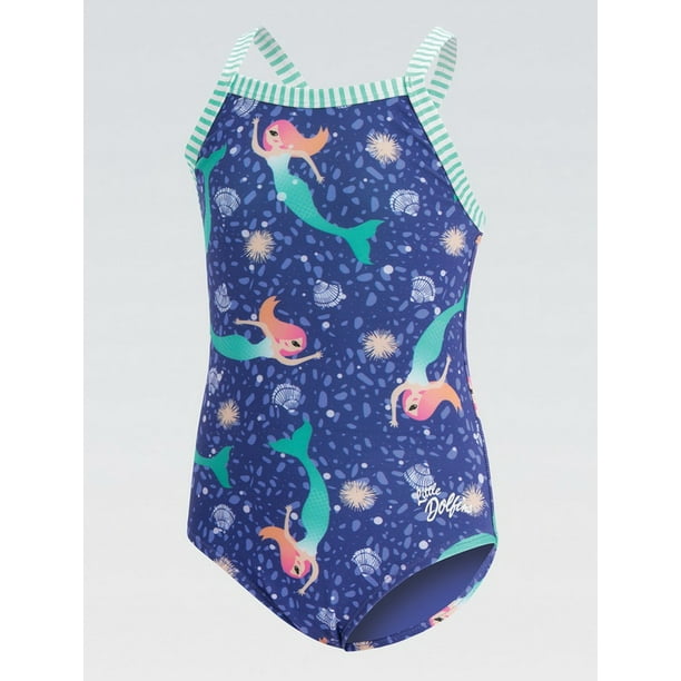 Dolfin Little Dolfin I Dream Of Mermaids One Piece Swimsuit Size 5 Walmart Com Walmart Com