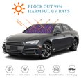 thumbnail image 5 of Bingfone Purple Leopard Car Windshield Sunshade,Sun Foldable Sun Shield Sun Visor for Car - Small, 5 of 8