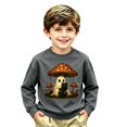 thumbnail image 2 of Gyexs Halloween Sweatshirts for Girls Fall Winter Clothes, Funny Cool Printed, Halloween Sweater Top, 2 of 4