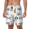 thumbnail image 2 of Xecao Puppy for Men's Swimming Trunks Swim Trunks Quick Dry Swim Shorts with Mesh Lining Funny Swimwear Bathing Suits, 2 of 9