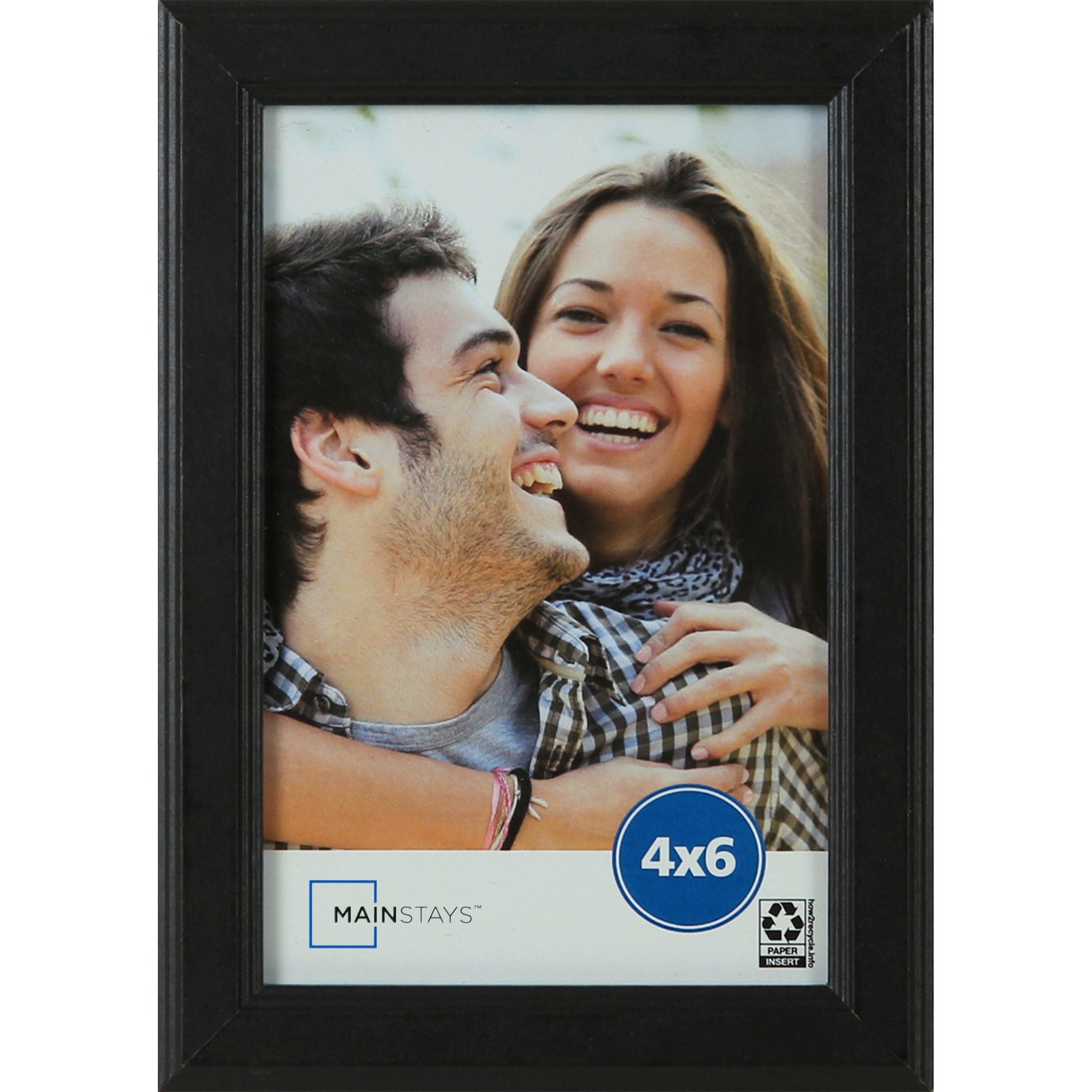 Mainstays 4x6 Step Black Gallery Wall Picture Frame