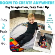 BrickPack LEGO Storage Backpack with Play Mat and Minifigure Display