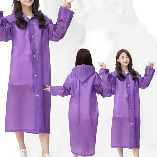 Imperméable de Voyage Unisexe Mode Adulte Épais Transparent EVC Imperméable pour Garçons Taille 12