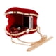 thumbnail image 2 of Bolso de mano rojo con correa desmontable en corazón de bolso de noche bolso de mano para boda, graduación, novia, r, r Yuyangstore Embrague del bolso, 2 of 8