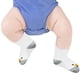 thumbnail image 4 of 3 traje talla M rodilleras para bebé calcetines antideslizantes para gatear, algodón con protección para el codo y la rodilla con dibujos animados para bebé, 4 of 5
