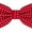 Red, variant on Jacob Alexander Men's Polka Dot Print Pre-Tied Adjustable Banded Bow Tie - Carnation Pink