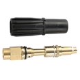 thumbnail image 2 of Brass Fan-Shaped Snow Foam Nozzle Self-Priming Nozzle G1/4, 2 of 5