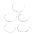 thumbnail image 1 of 5pcs Strass Bandeau Manmade Perle Cheveux Mariage Mariée Cheveux Boucle Cheveux Fermoir Bande de Cheveux, 1 of 6