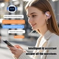 thumbnail image 6 of True Wireless Bluetooth 5.4 Earbuds with Dual Mic Noise Cancellation - Smart Translation In-Ear Earphones for Calls/Music/Gaming, 30H Playtime (Purple)​, 6 of 6