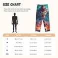 thumbnail image 4 of Lsque Mario Print Women's Pajama Pants, Lounge Pant - Comfortable Home Wear,Elastic Waistband, Stylish Design-XX-Large, 4 of 9